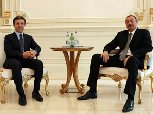 Президент Азербайджана провел встречу с премьер-министром Грузии