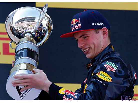 Ферстаппен стал самым молодым победителем в истории «Формулы-1»