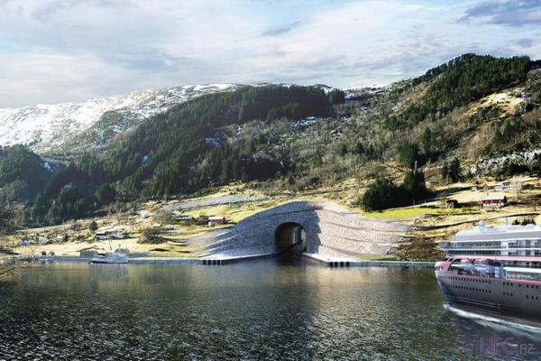 В Норвегии будет построен первый в мире судоходный тоннель