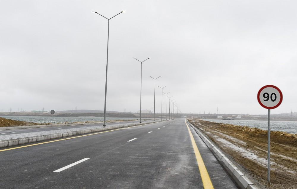 Открылась новая дорога между проспектом Зии Буньядова и автодорогой Балаханы-Новханы
