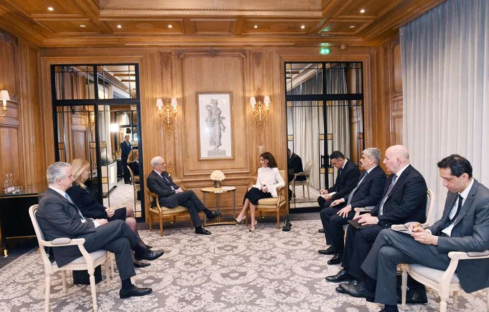 Первый-вице президент встретилась с главой “Rothschild Global Financial Advisory”
