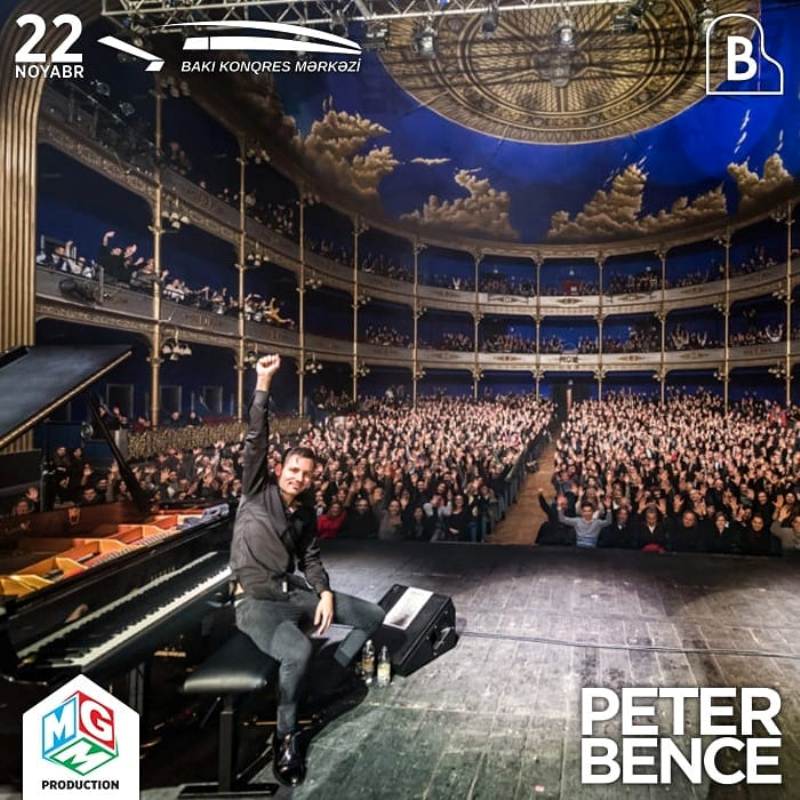 Самый быстрый пианист мира Петер Бенце вновь в Баку
