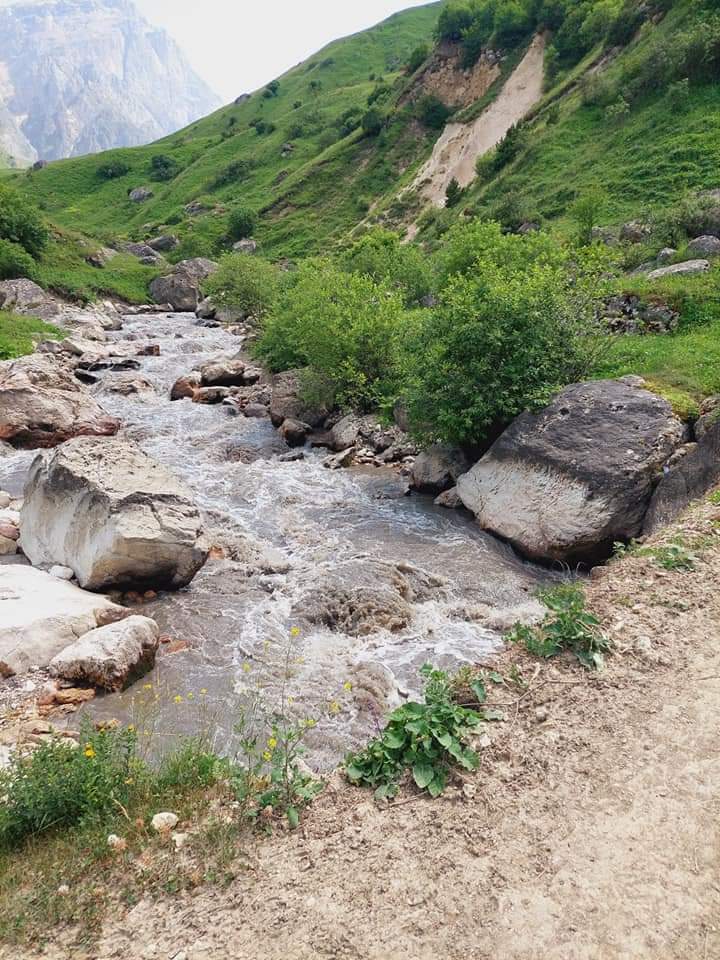Красоты Азербайджана: водопад Лаза и&#8203; Гечреш