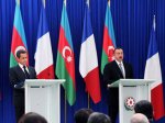 В Азербайджане состоялась церемония официальной встречи президента Франц ...