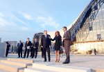 Президент Азербайджана ознакомился с ходом строительства Центра Гейдара  ...